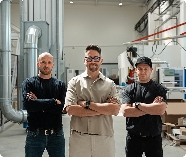 Wir sind echt und wir tun es mit der Liebe zum Holz